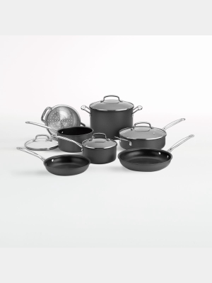 Cuisinart ® Chef's Classic ™ Hard Anodized Non-stick Cookware 11-piece Set