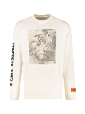 Heron Preston Birds Print Sweatshirt