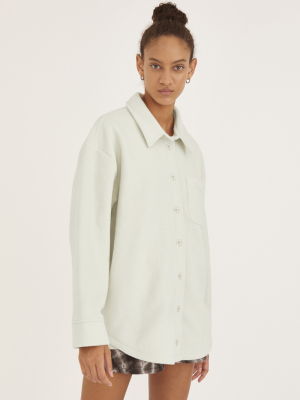 Iets Frans… Fleece Button-down Shirt