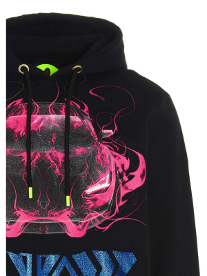 Barrow Graphic Printed Drawstring Hoodie