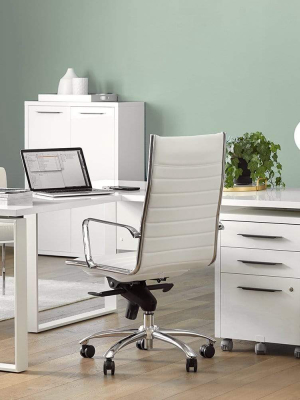 Gammel 67" Desk - White