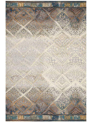 Loloi Mika Indoor/outdoor Rug - Ivory/mediterranean