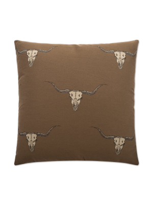 D.v. Kap Stampede Pillow - Brown