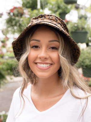 Cierra Leopard Bucket Hat