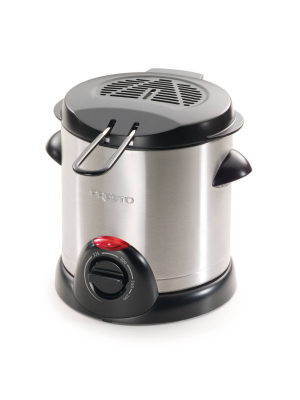 Presto Electric 1qt Deep Fryer - Silver - 05470