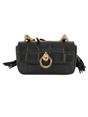 Pinko Tiny Lovelink Icon Embossed Shoulder Bag