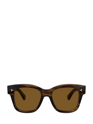 Oliver Peoples Melery Square Frame Sunglasses