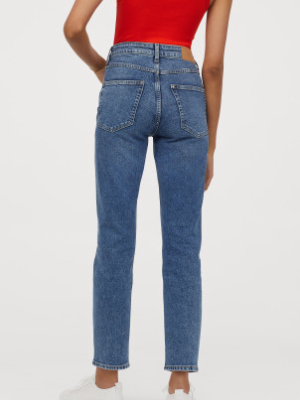 Vintage Slim High Ankle Jeans