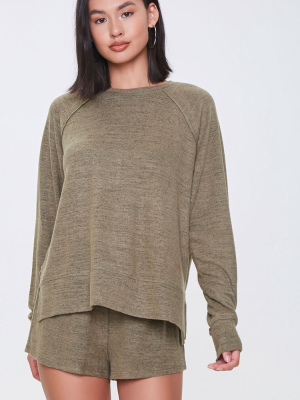 Cozy Raglan-sleeve Top