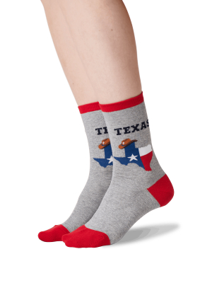 Women's Texas Crew Socks