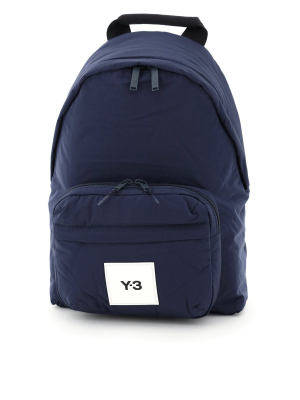 Y-3 Logo Patched Backpack