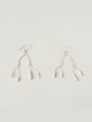 Pearl Mobile Earrings