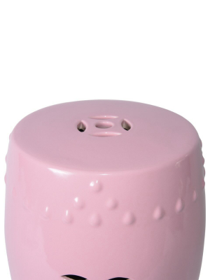 Blush Pink Garden Stool