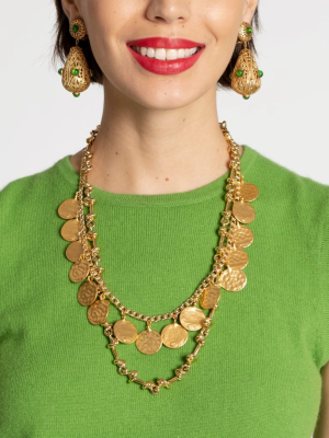 Gold Knotted Chain Necklace