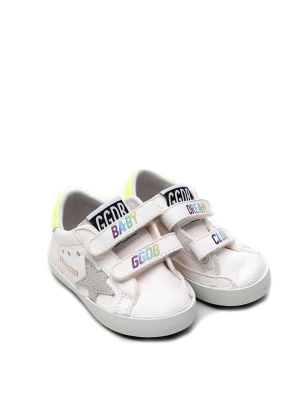 Golden Goose Kids Velcro Strap Sneakers