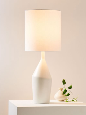 Asymmetry Ceramic Table Lamp - Large