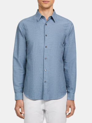 Irving Shirt In Essential Linen Twill