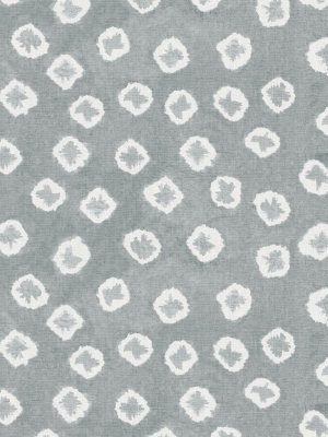 Kanoko Wallpaper In Grey From The Shibori Collection By Milton & King