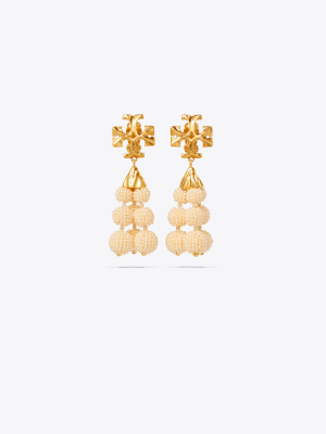 Roxanne Beaded Tassel Earring