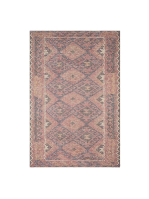 Ed Ellen Degeneres Crafted By Loloi Alameda Rug - Red/navy