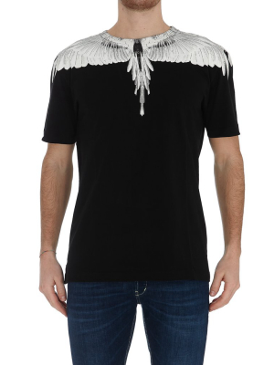 Marcelo Burlon County Of Milan Wings Print T-shirt