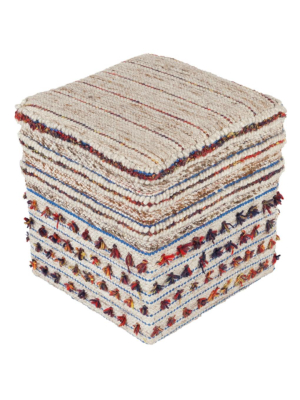 Surya Scotia Pouf