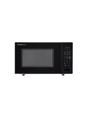 Sharp Smc1441cb Countertop Microwave Oven 1.4 Cu. Ft. 1000 Watts, Black (certified Refurbished)