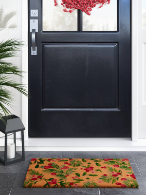 Holly Berries Doormat - Threshold™