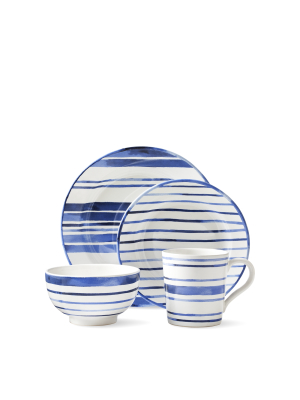 Cote D'azur Striped Dinnerware Collection