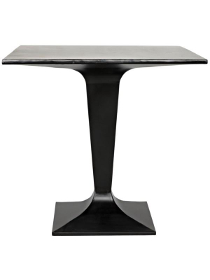 Anoil Bistro Table In Black Metal