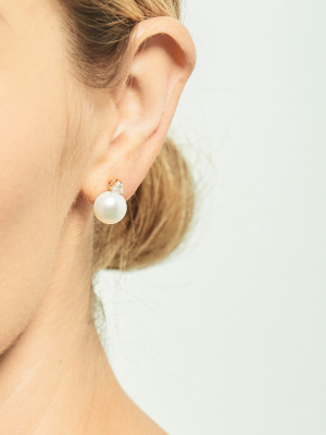 Ada Earrings | Pearl