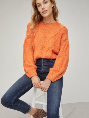 Paquine Cable-knit Sweater