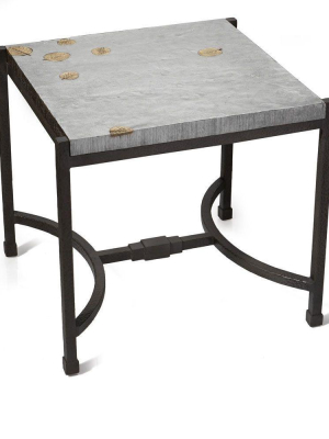 Fallen Leaves Square Side Table