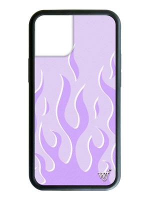 Flames Iphone 12 Mini Case | Lavender