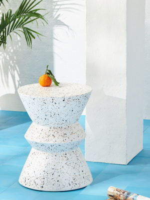 Terrazzo Concrete Stool