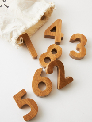 Bamboo Numbers Toy Set