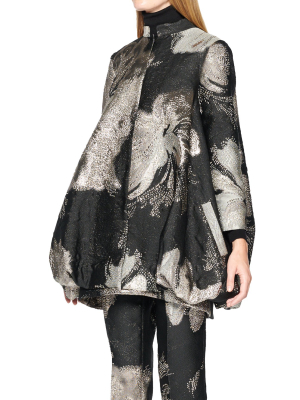 Night Flower Cocoon Coat