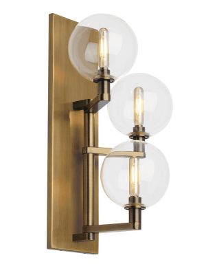 Gambit Triple Wall Sconce