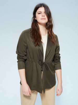 Belt Lyocell Trench