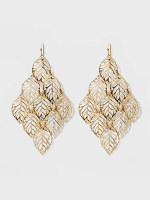 Leaf Kite Earrings - A New Day™ Gold