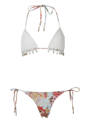 Zimmermann Mae Crochet Bikini Two-piece Set