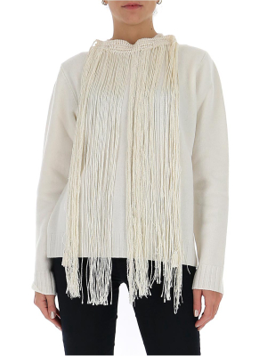 Jil Sander Fringe Detail Jumper