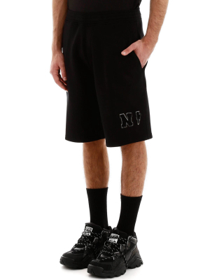 Neil Barrett Logo Track Shorts