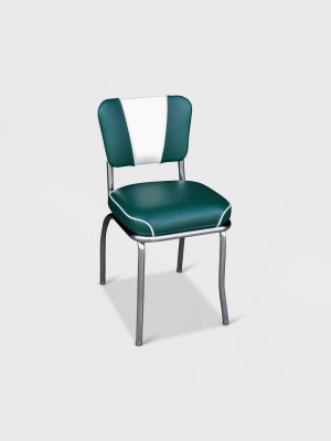 V - Back Diner Chair Green - Richardson Seating