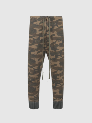 Greg Lauren: Camo Lounge Pants [camo]