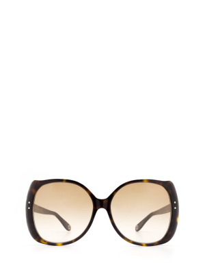 Gucci Eyewear Oversized Frame Sunglasses