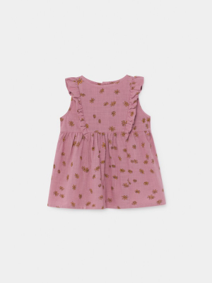 Bobo Choses All Over Daisy Ruffle Dress