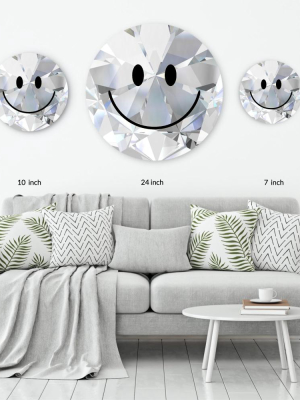 Diamond Acrylic Mountable Smilie