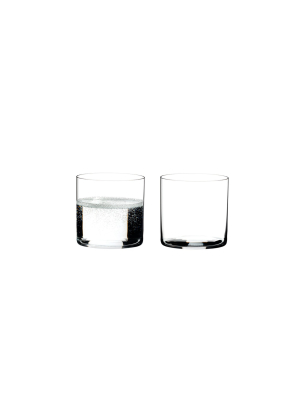 Riedel 0414/01 O Crystal Dishwasher Safe Stemless Water/wine Tumbler Glasses (2 Pack)