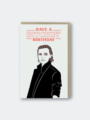 Bitchin' Stranger Things Letterpress Card - Ps5